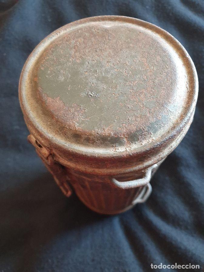 Militaria: BOTE PARA M&Aacute;SCARA ANTIG&Aacute;S - Foto 2