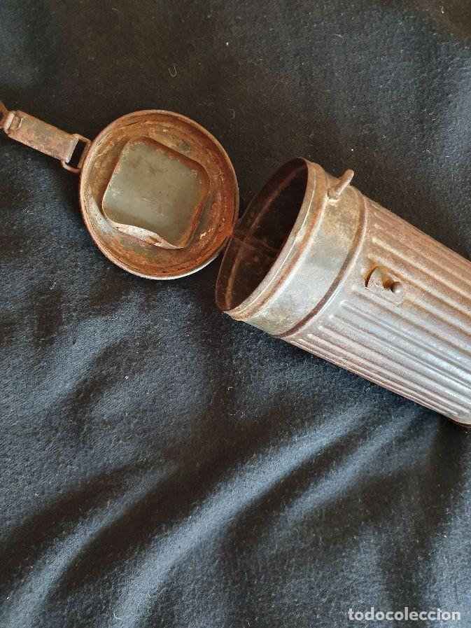 Militaria: BOTE PARA M&Aacute;SCARA ANTIG&Aacute;S - Foto 3