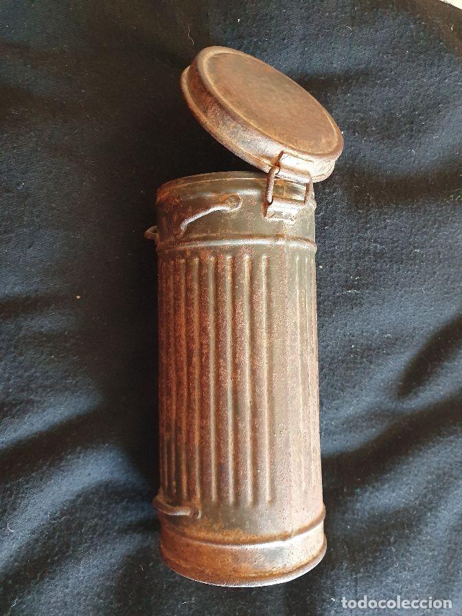 Militaria: BOTE PARA M&Aacute;SCARA ANTIG&Aacute;S - Foto 4