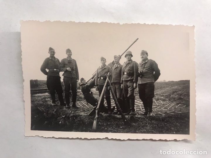 Militaria: MILITAR. Segunda Guerra Mundial. (10) Fotograf&iacute;a Original. Artiller&iacute;a Antia&eacute;rea (h.1939?)