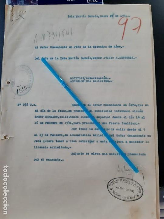 Militaria: WW2. ACORAZADO GRAF SPEE. LICENCIA PARA FIESTA FAMILIAR