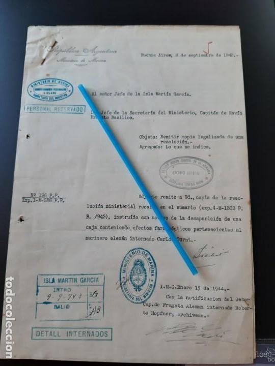Military Antiques: WW2. ACORAZADO GRAF SPEE. DESAPARICI&Oacute;N MATERIAL FARMAC&Eacute;UTICO