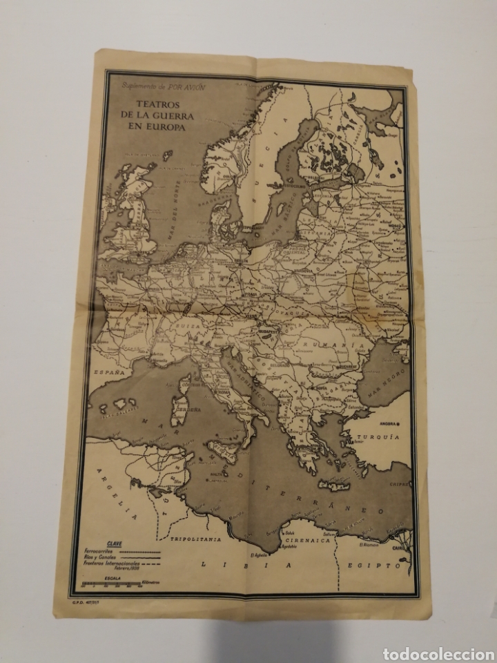 mapa de europa de la segunda guerra mundial