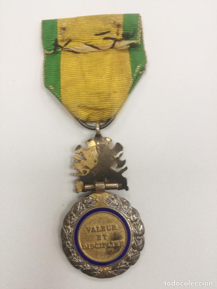 Militaria: medalla francesa al valor original 2 - Foto 2