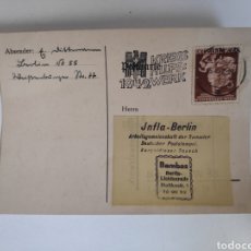 Militaria: TARGETA POSTAL-TELEGRAMA. TERCER REICH. 1942. SEGUNDA GUERRA MUNDIAL