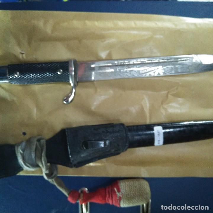 Militaria: Bayoneta grabada - Foto 1
