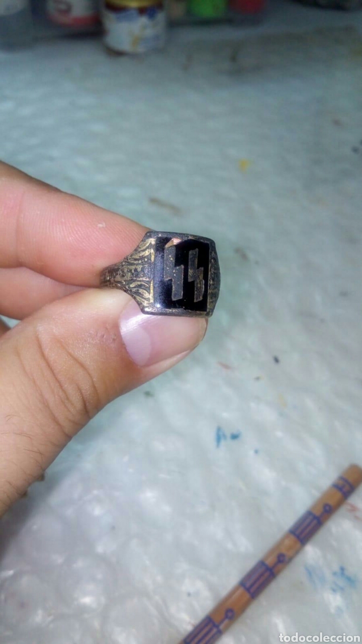Militaria: ANILLO NAZI. - Foto 8