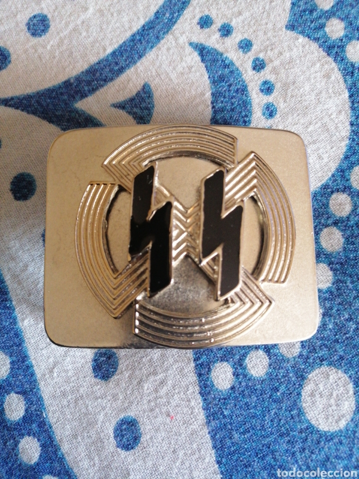 Militaria: Hebilla SS - Foto 1