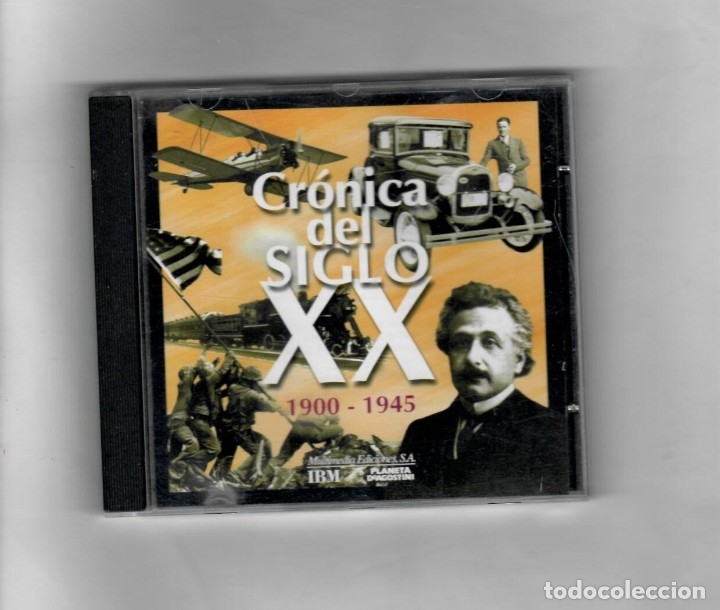Military Antiques: Cronica del SIGLO XX- 1900- 1945, CD ROM - MULTIMEDIA EDICIONES, PLANETA DEAGOSTINI