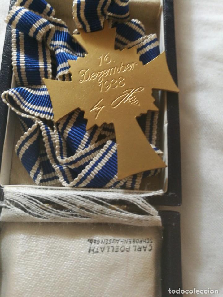 Militaria: Cruz de la madre en oro - Foto 2