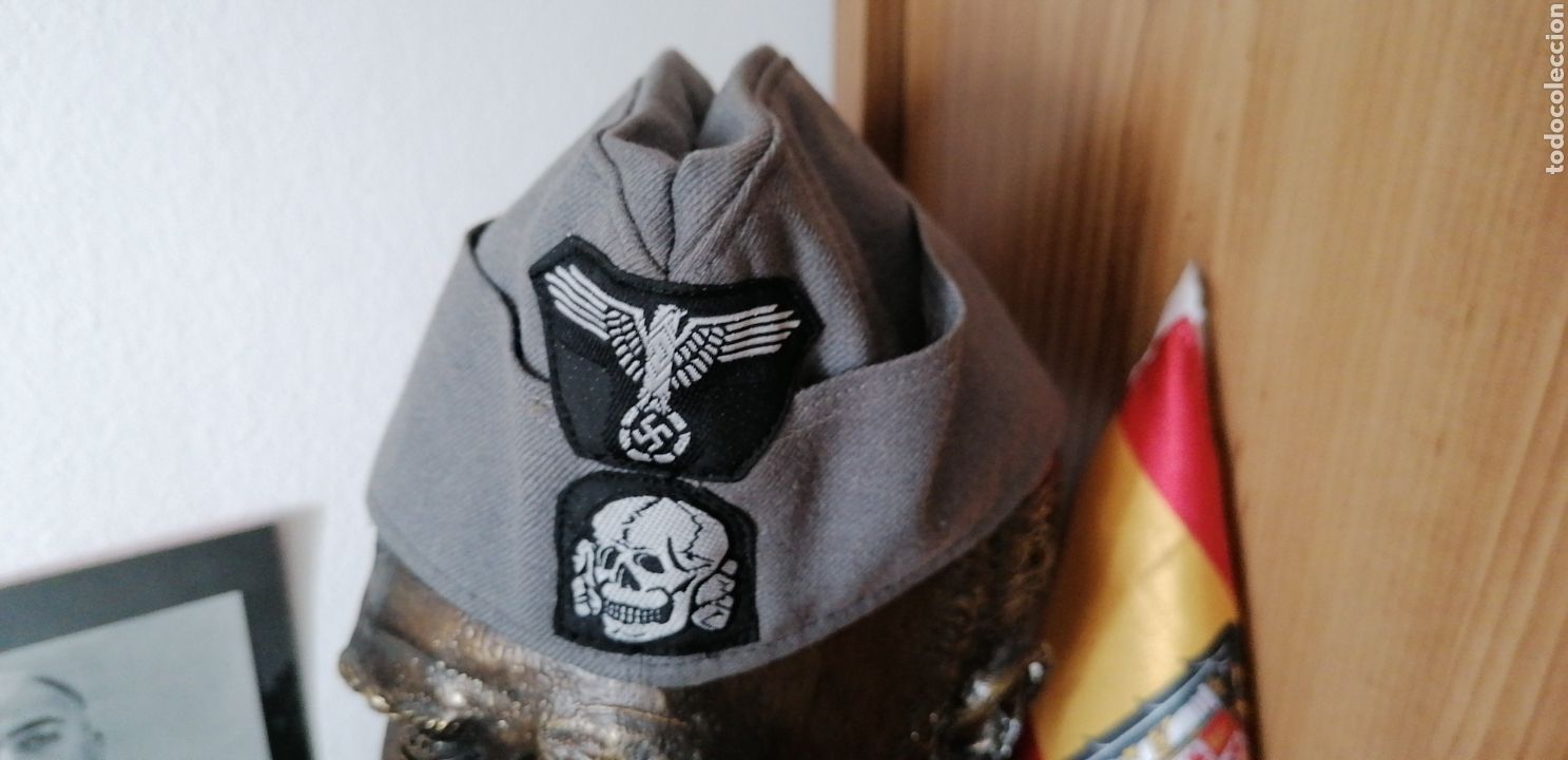 Militaria: Gorra Cuartelero totenkof