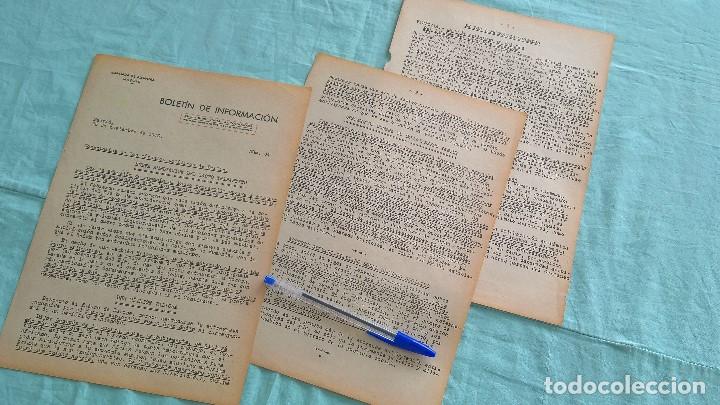 Militaria: 1940.EMBAJADA ALEMANIA MADRID.BOLETIN INFORMACION.EXCLUSIVO AUTORIDADES.N.84.Pacto Tripartito