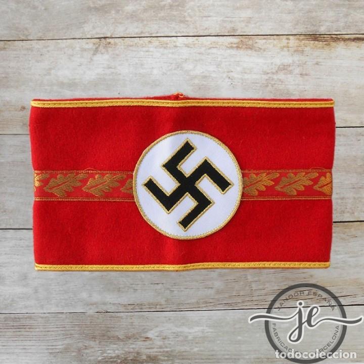 Militaria: Brazalete Ortsgruppenleiter NSDAP l&iacute;der de grupo local