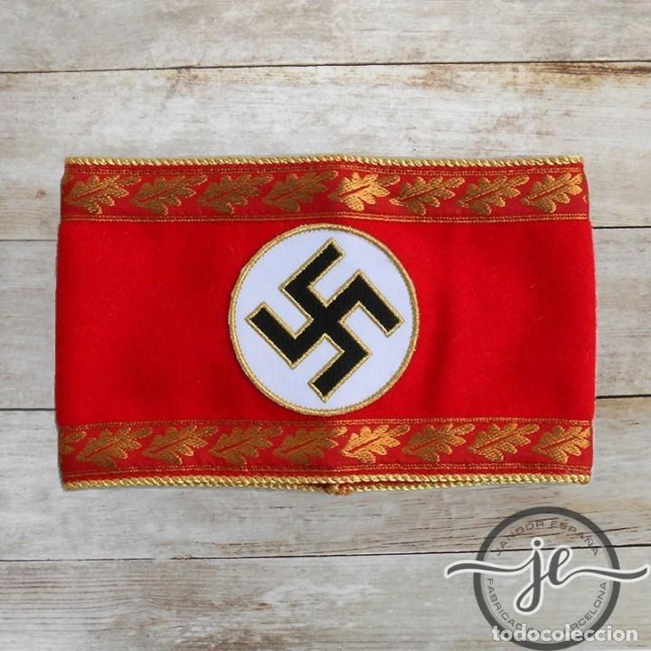 Militaria: Brazalete NSDAP Kreisleiter l&iacute;der de distrito