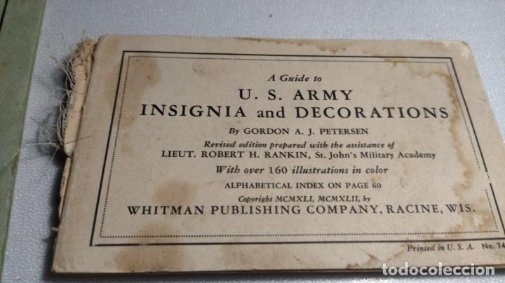Militaria: Manual del ej&eacute;rcito americano sobre rangos e insignuas eeuu - Foto 2