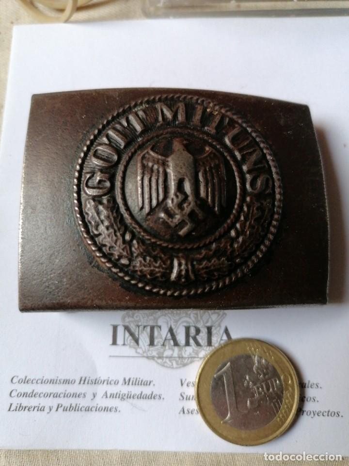 Militaria: Hebilla de soldado alem&aacute;n - Foto 2