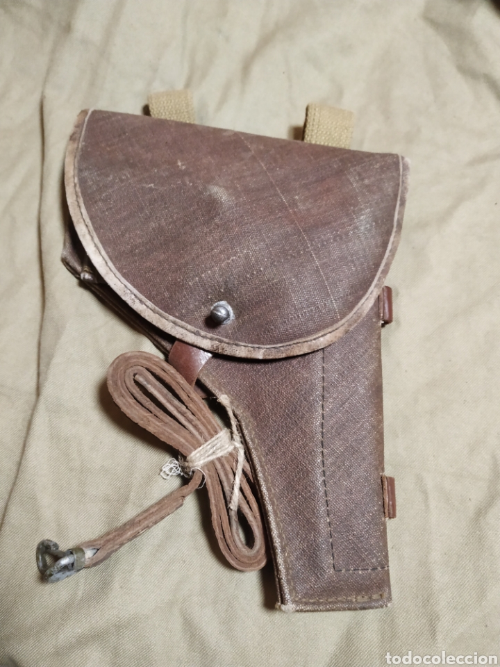 Militaria: FUNDA DE REVOLVER NAGANT RUSO &Eacute;POCA II GUERRA MUNDIAL