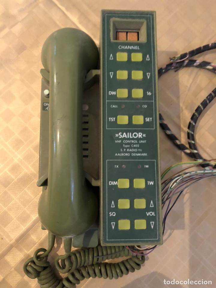 Militaria: SAILOR C402 VHF CONTROL UNIT - Foto 2