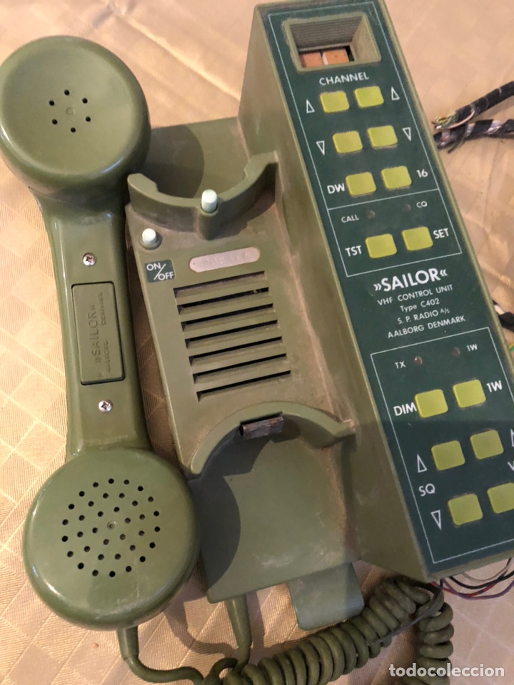 Militaria: SAILOR C402 VHF CONTROL UNIT - Foto 5