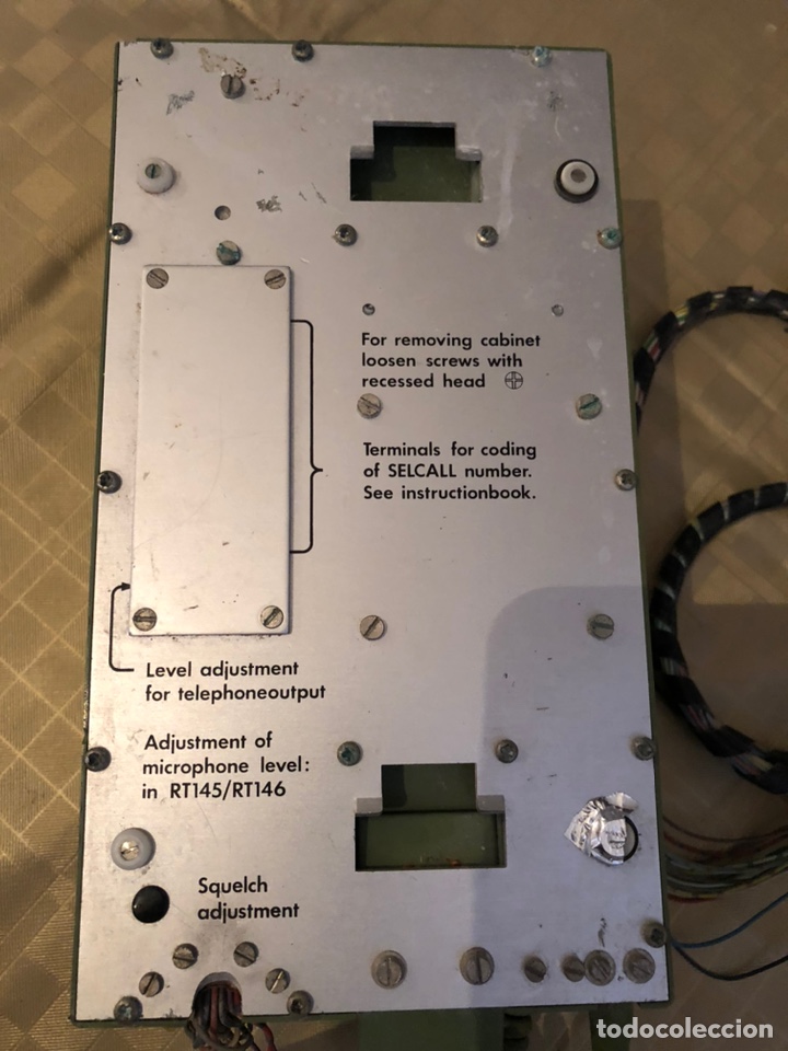 Militaria: SAILOR C402 VHF CONTROL UNIT - Foto 6