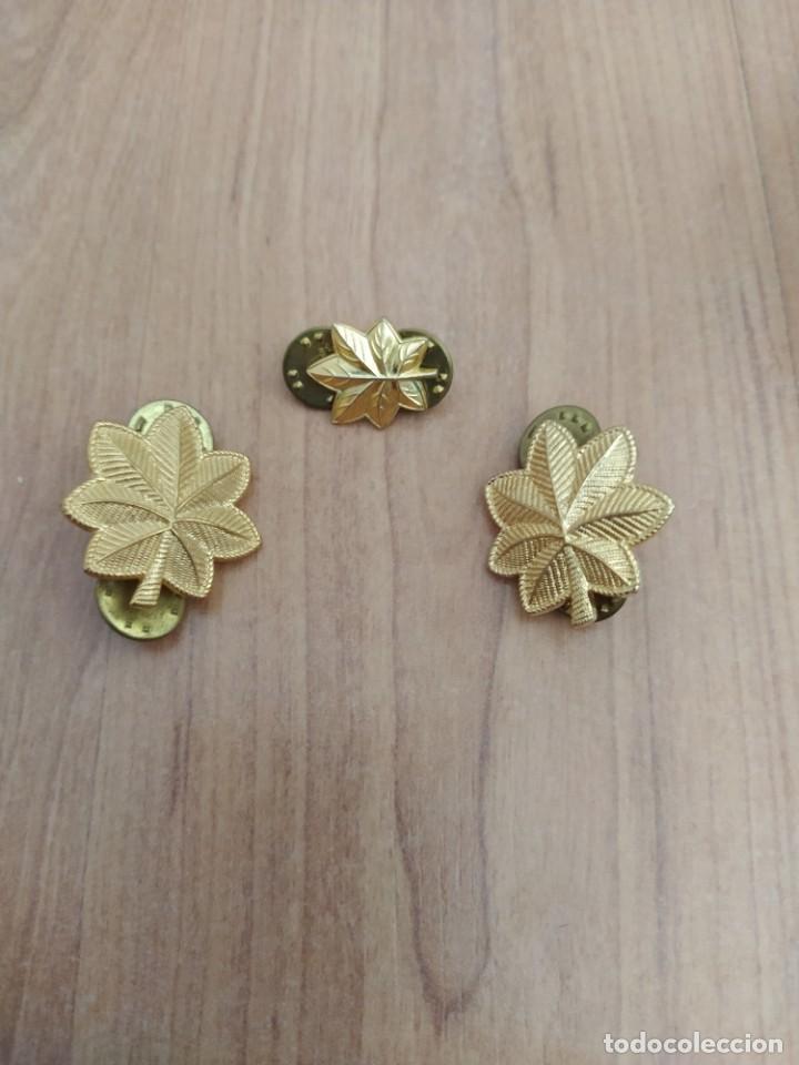 Militaria: Tres insignias coronel ej&eacute;rcito americano - Foto 1