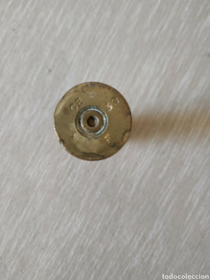 Militaria: Vaina de ametralladora..de bronce - Foto 3