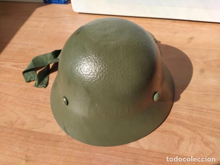 Militaria: Casco japon&eacute;s original. Restaurado. - Foto 2