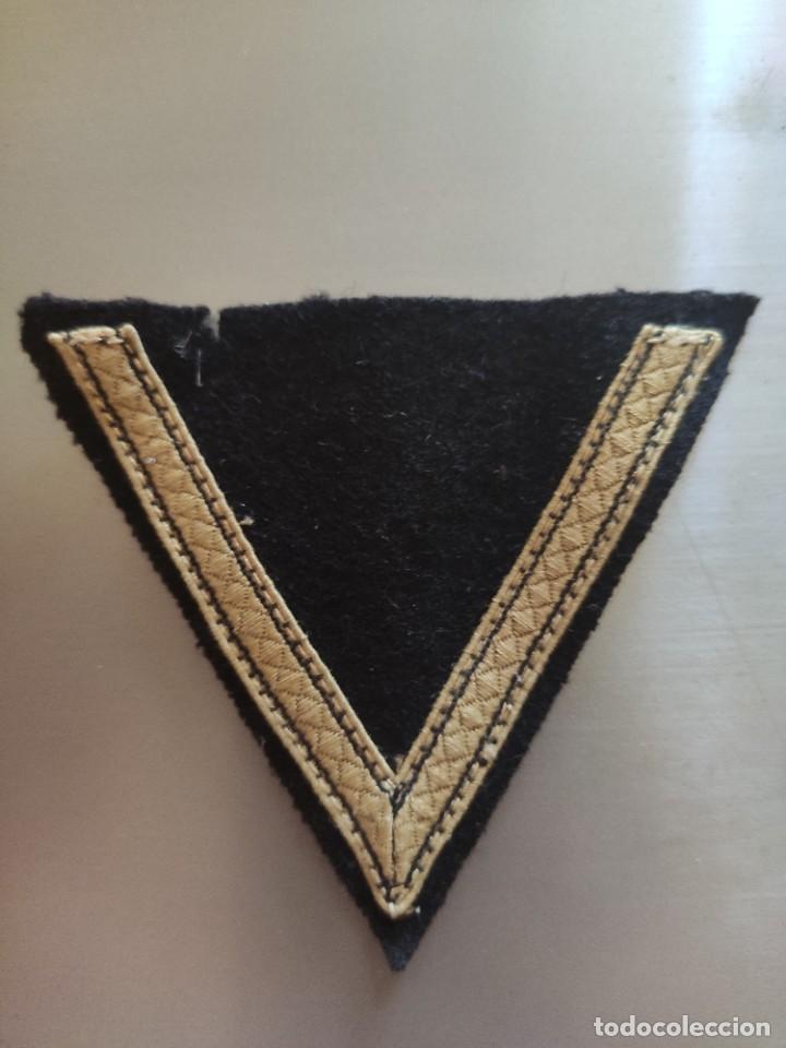 Militaria: Parche de rango de las S.S PARA UNIFORME TROPICAL - Foto 1