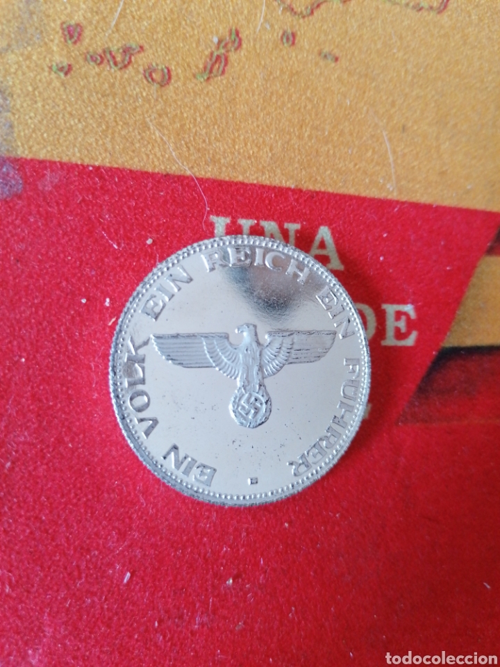 Militaria: Moneda conmemorativa adolf hitler - Foto 2