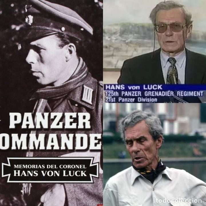 Militaria: PANZER COMMANDER. CORONEL HANS VON LUCK - Foto 2