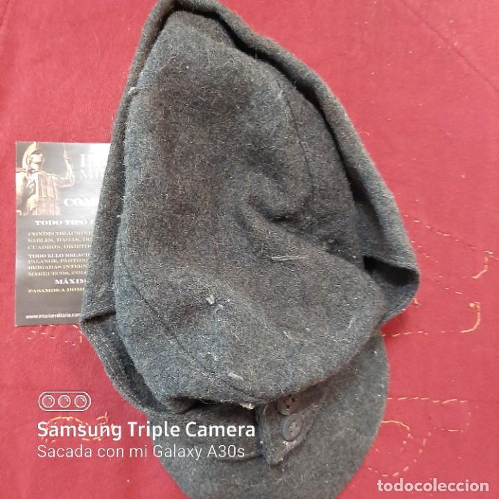 Militaria: Gorra de campa&ntilde;a de Luftwaffe - Foto 2