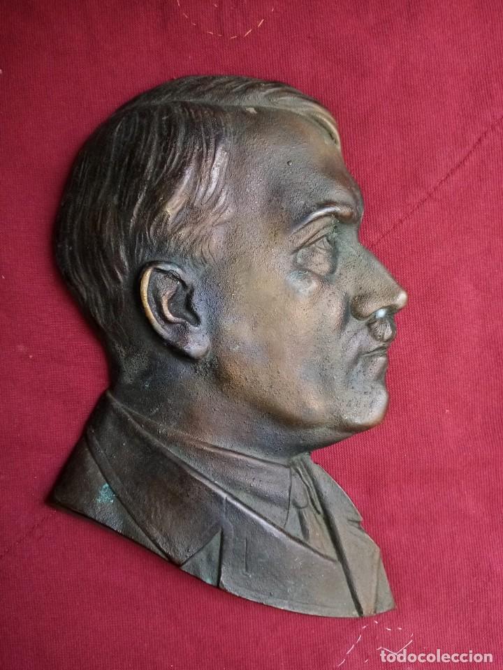 Militaria: Placa con retrato de Hitler - Foto 1