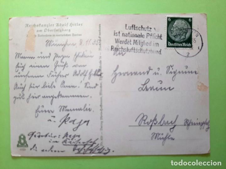 Militaria: TARJETA POSTAL DE HITLER.- - Foto 2