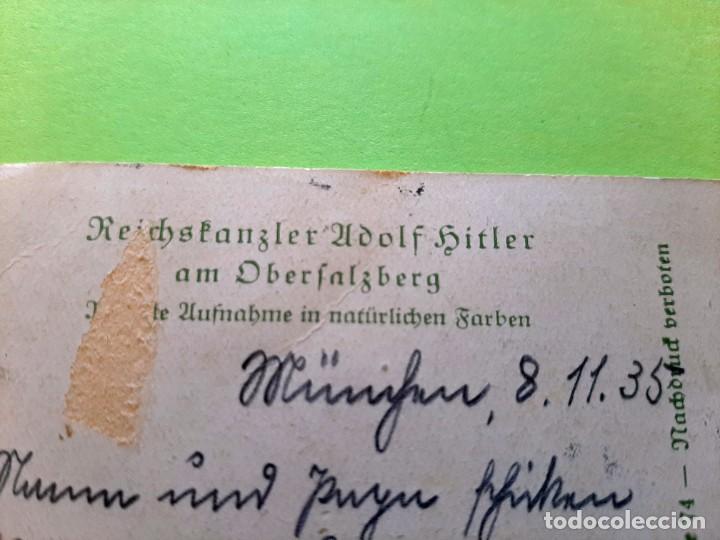 Militaria: TARJETA POSTAL DE HITLER.- - Foto 5