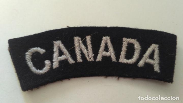 Militaria: PARCHE WWII CANADA. Original. - Foto 1