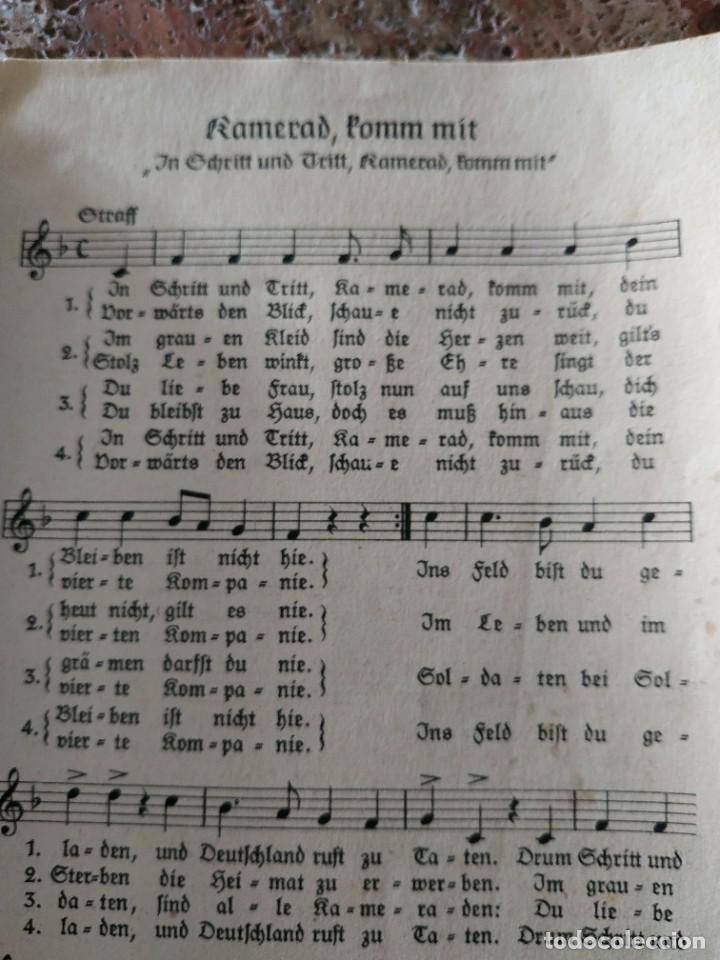 Militaria: Libro de canciones 1940 - Foto 8