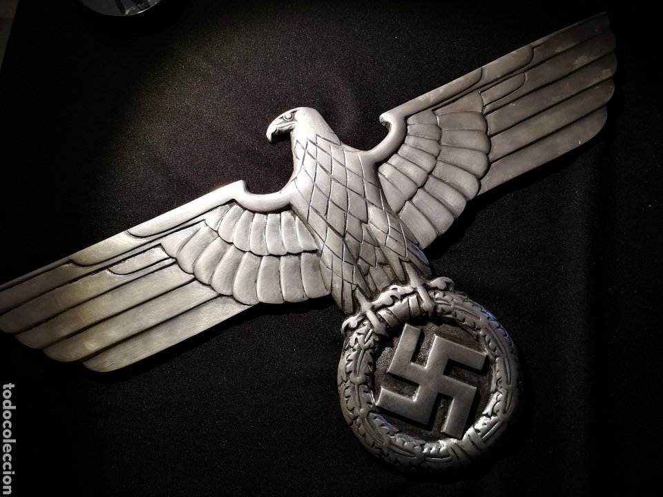 enorme águila del partido nazi, aluminio, origi - Compra venta en  todocoleccion