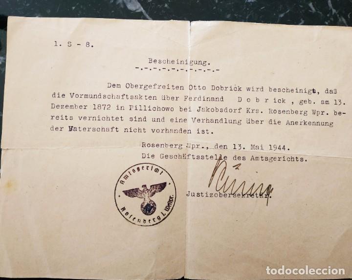 Militaria: Documento - Foto 1