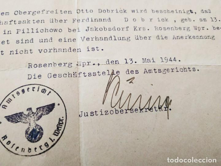 Militaria: Documento - Foto 2