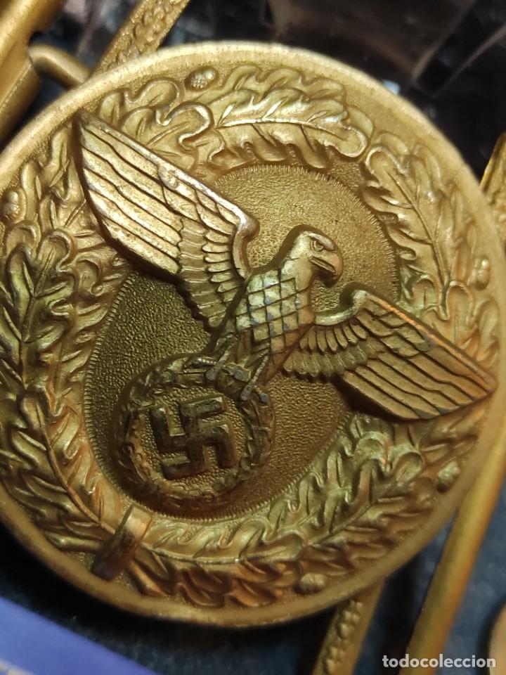 Militaria: Hebilla de jerarqu&iacute;a de NSDAP - Foto 3