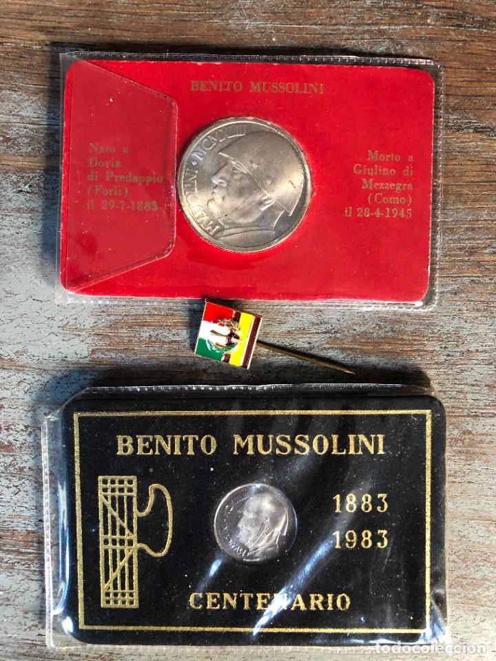 Militaria: LOTE CENTENARIO BENITO MUSSOLINI - Foto 3