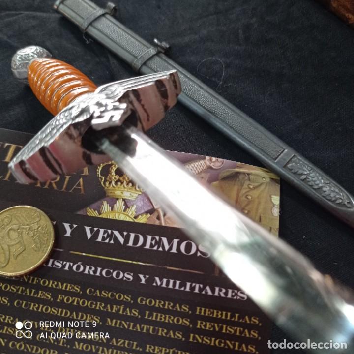 Militaria: Daga de Luftwaffe en miniatura - Foto 4