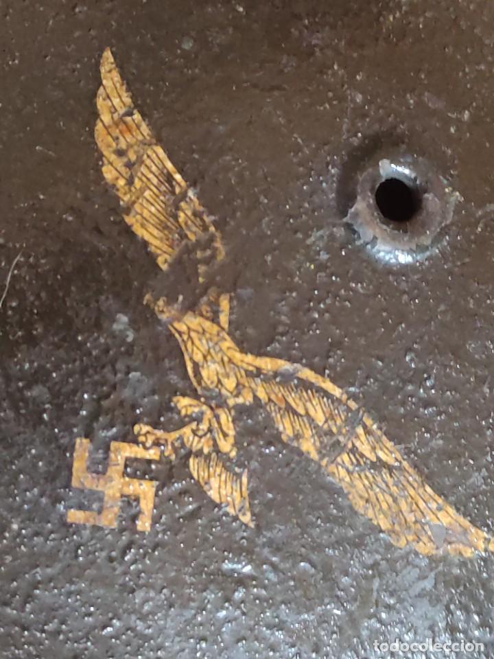 Militaria: Casco aleman Luftwaffe - Foto 3