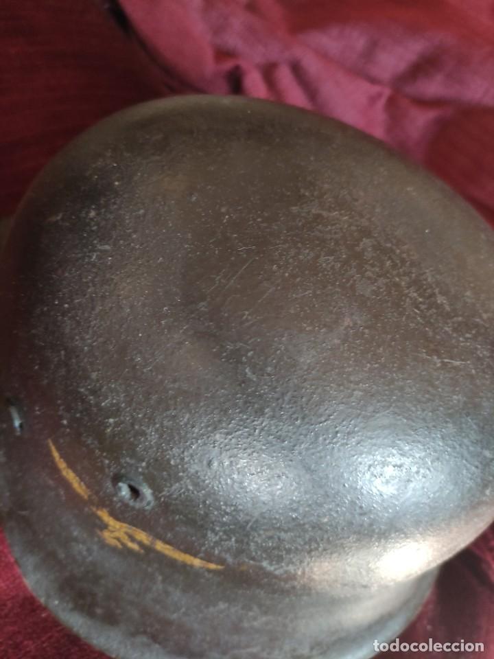 Militaria: Casco aleman Luftwaffe - Foto 6