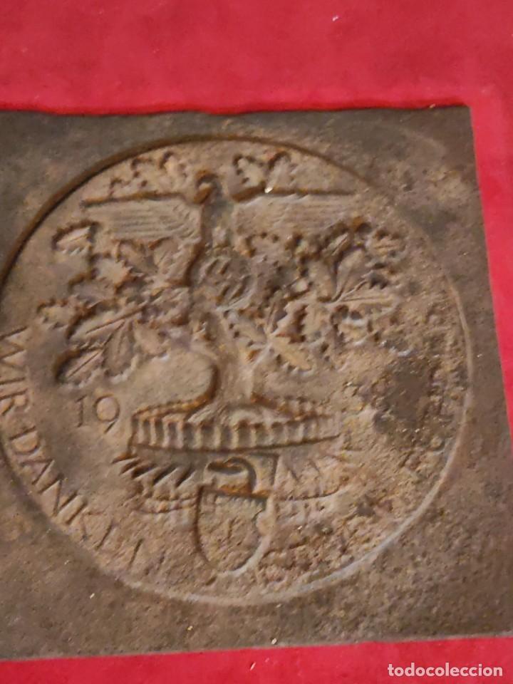 Militaria: Placa art&iacute;stica alemana - Foto 3