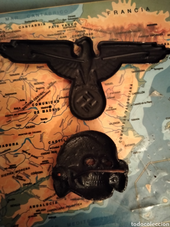 Militaria: &Aacute;guila y calavera SS - Foto 2
