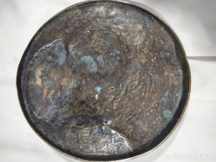 Militaria: Placa de BRONCE con el ROSTRO de MUSSOLINI - Foto 5