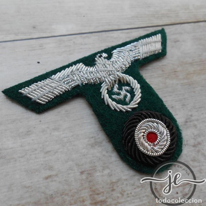 Militaria: &Aacute;guila de gorra oficiales Gebirgsj&auml;ger