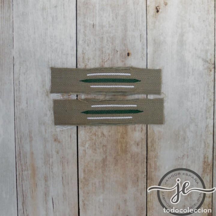Militaria: Parches de cuello tropa Wehrmacht infanter&iacute;a