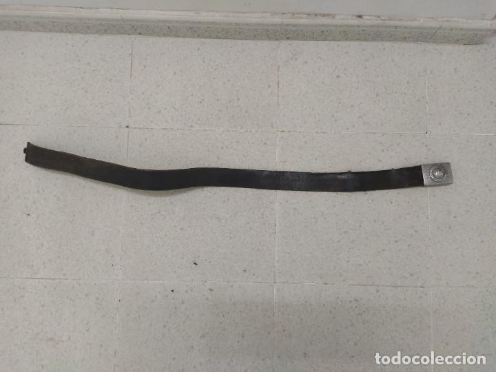 Militaria: Cintur&oacute;n aleman original 80 Cm. De largo. - Foto 1